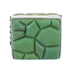 Southwest Genuine Sterling Silver Turquoise Inlay Ring Size 7-1/4 QX69149