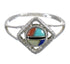 Multicolor Inlay Sterling Silver Southwest Ring Size 6-3/4 YX71009