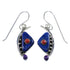 Sterling Silver Southwest Multicolor Hook Dangle Earrings AX94166