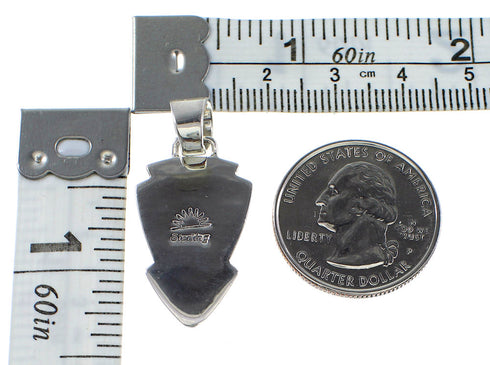 Southwestern Multicolor Sterling Silver Pendant YX94722
