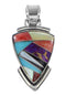 Southwest Multicolor Genuine Sterling Silver Pendant YX94723