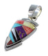 Southwest Multicolor Genuine Sterling Silver Pendant YX94723
