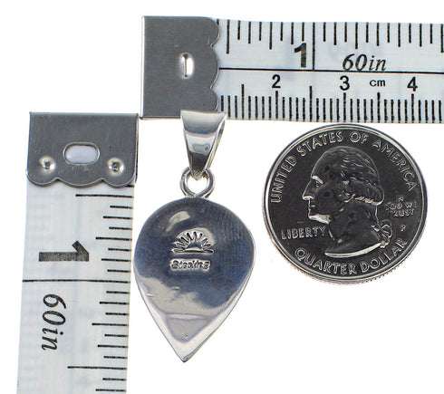 Sterling Silver Multicolor Southwestern Pendant YX94730