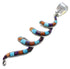 Genuine Sterling Silver Multicolor Southwest Pendant YX94731