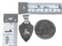Multicolor Sterling Silver Pendant AX94483