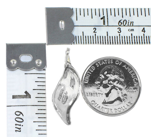 Multicolor Inlay Genuine Sterling Silver Pendant YX94436