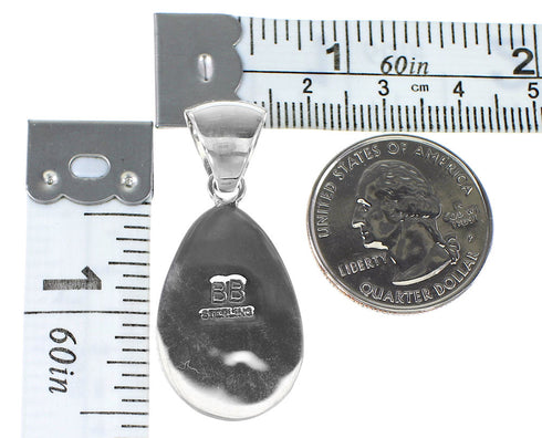 Southwest Multicolor Silver Pendant YX94438