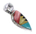 Silver Southwest Multicolor Pendant YX94496