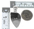 Silver Southwest Multicolor Pendant YX94496