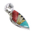 Silver Southwestern Multicolor Pendant YX94497