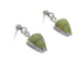 Turquoise Genuine Sterling Silver Post Dangle Earrings AX94915