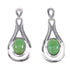 Turquoise Southwestern Sterling Silver Jewelry Post Earrings AX94957