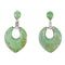 Southwest Turquoise Silver Jewelry Post Dangle Earrings AX95610