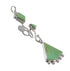Sterling Silver Turquoise Southwest Pendant RX95286