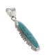 Turquoise Sterling Silver Southwestern Pendant AX95259