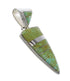 Silver Jewelry Turquoise Southwest Pendant AX95548