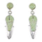 Silver Southwest Turquoise Inlay Jewelry Post Dangle Earrings AX95992