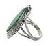 Turquoise And Sterling Silver Ring Size 4-1/2 RX96842