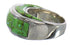 Sterling Silver Mojave Turquoise Opal Jewelry Ring Size 5-1/4 AS38330