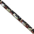 Black Jade Opal Silver Native American Design Link Bracelet TX40790