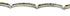 Silver Multicolor Native American Design Link Bracelet EX28430