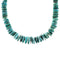 Sterling Silver Turquoise Navajo Jewelry Bead Necklace AX99941