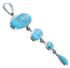 Southwestern Turquoise Sterling Silver Pendant PX23938