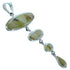 Turquoise Inlay Sterling Silver Pendant PX23941