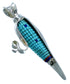 Multicolor Silver Corn Pendant YX77708