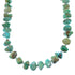 Genuine Sterling Silver Navajo Turquoise Bead Necklace SX108050
