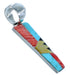 Southwest Silver Multicolor Pendant Jewelry PX30489