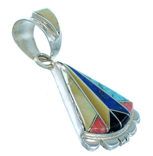 Multicolor Jewelry Southwest Silver Pendant MW75766