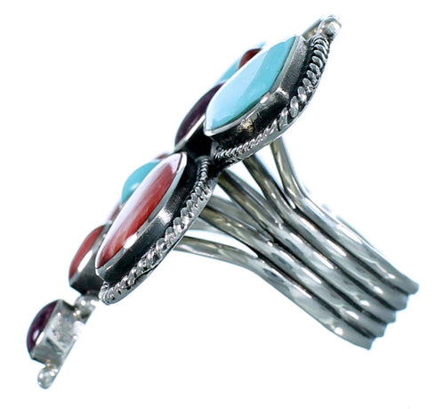 Multicolor Southwest Dragonfly Large Statement Ring Size 9-1/2 PS72575