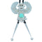 Navajo Kachina Figure Sterling Silver Turquoise Bolo Tie SX110193