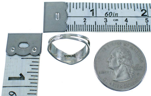 Authentic Sterling Silver Southwest Ring Size 5-1/2 DX117875